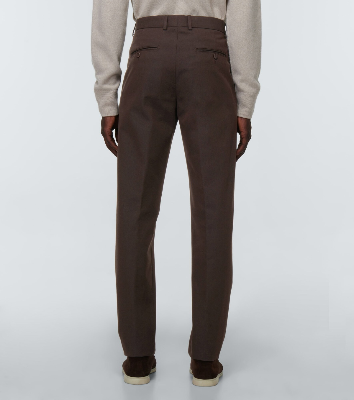 Loro Piana - Cotton and wool chinos Loro Piana