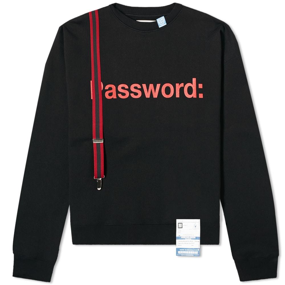 Maison MIHARA YASUHIRO Password Crew Sweat