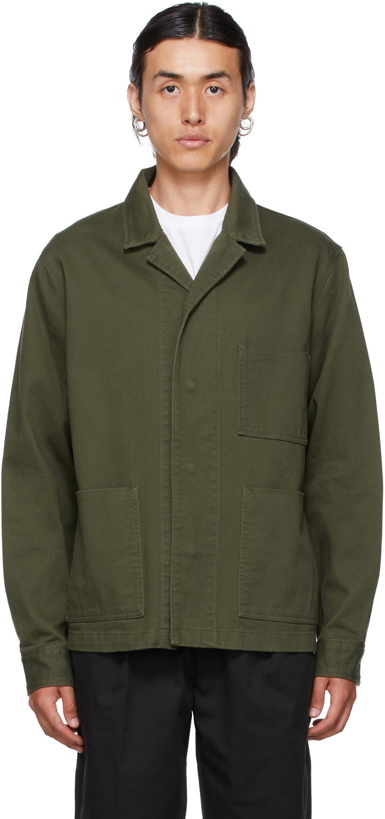 Photo: Frame Khaki Workwear Jacket