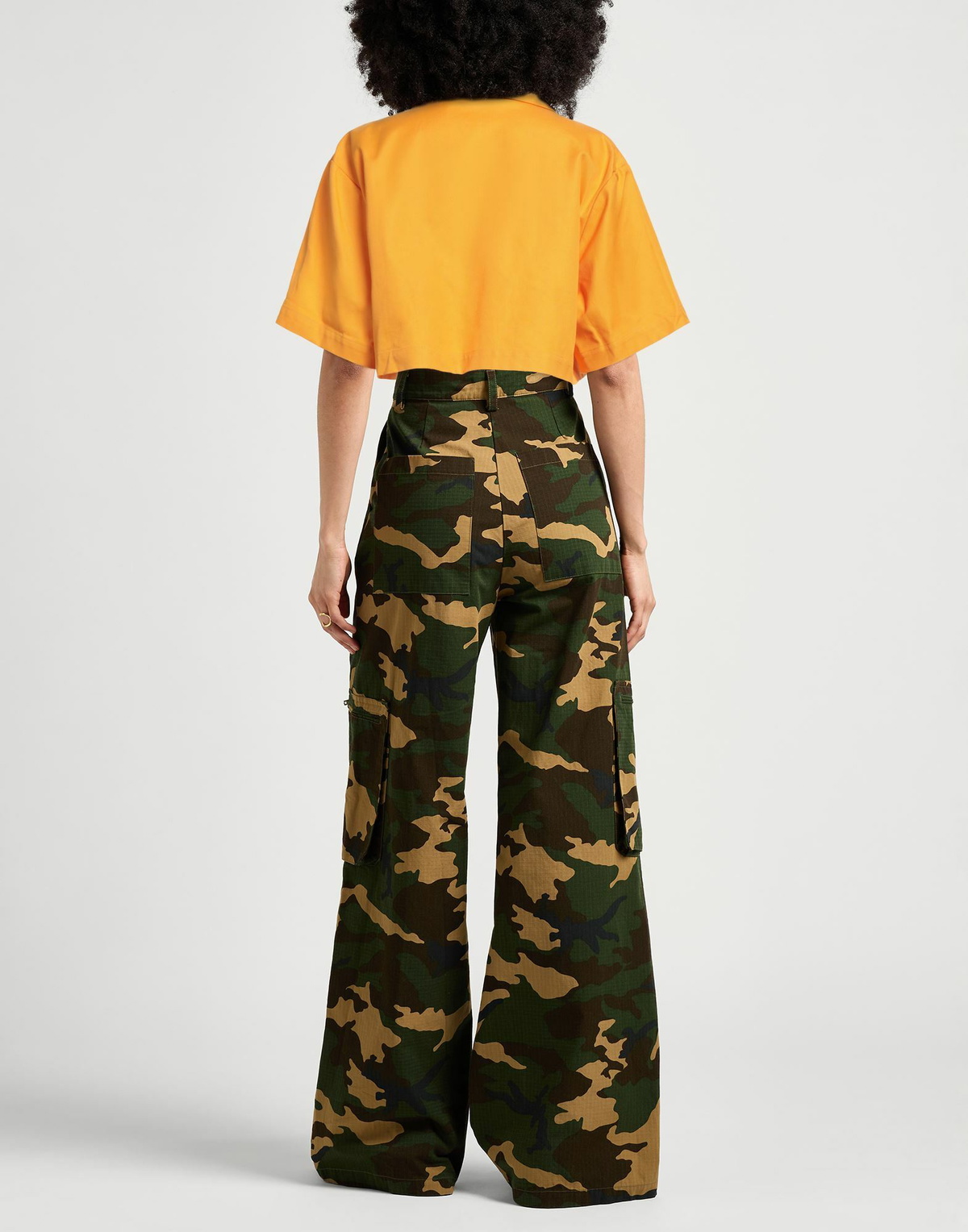 Gcds Womens Shirt in Mandarin
