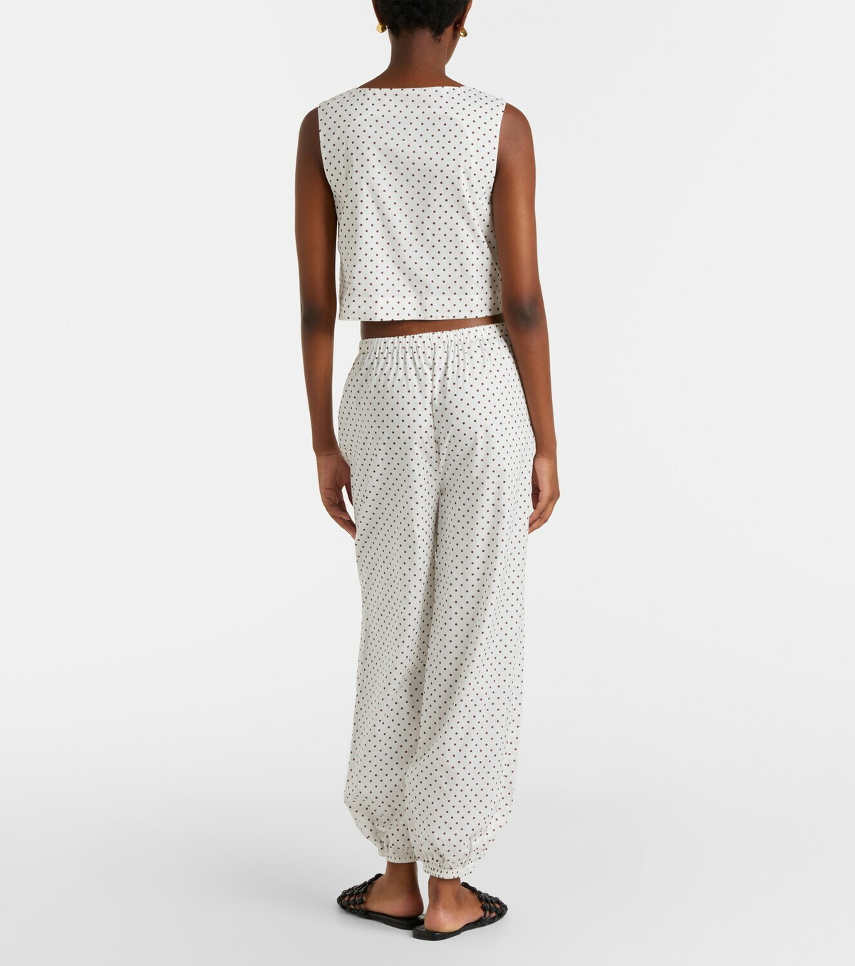 Posse Evie polka-dot balloon pants