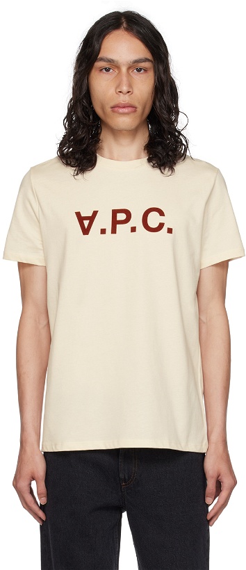 Photo: A.P.C. Off-White VPC T-Shirt