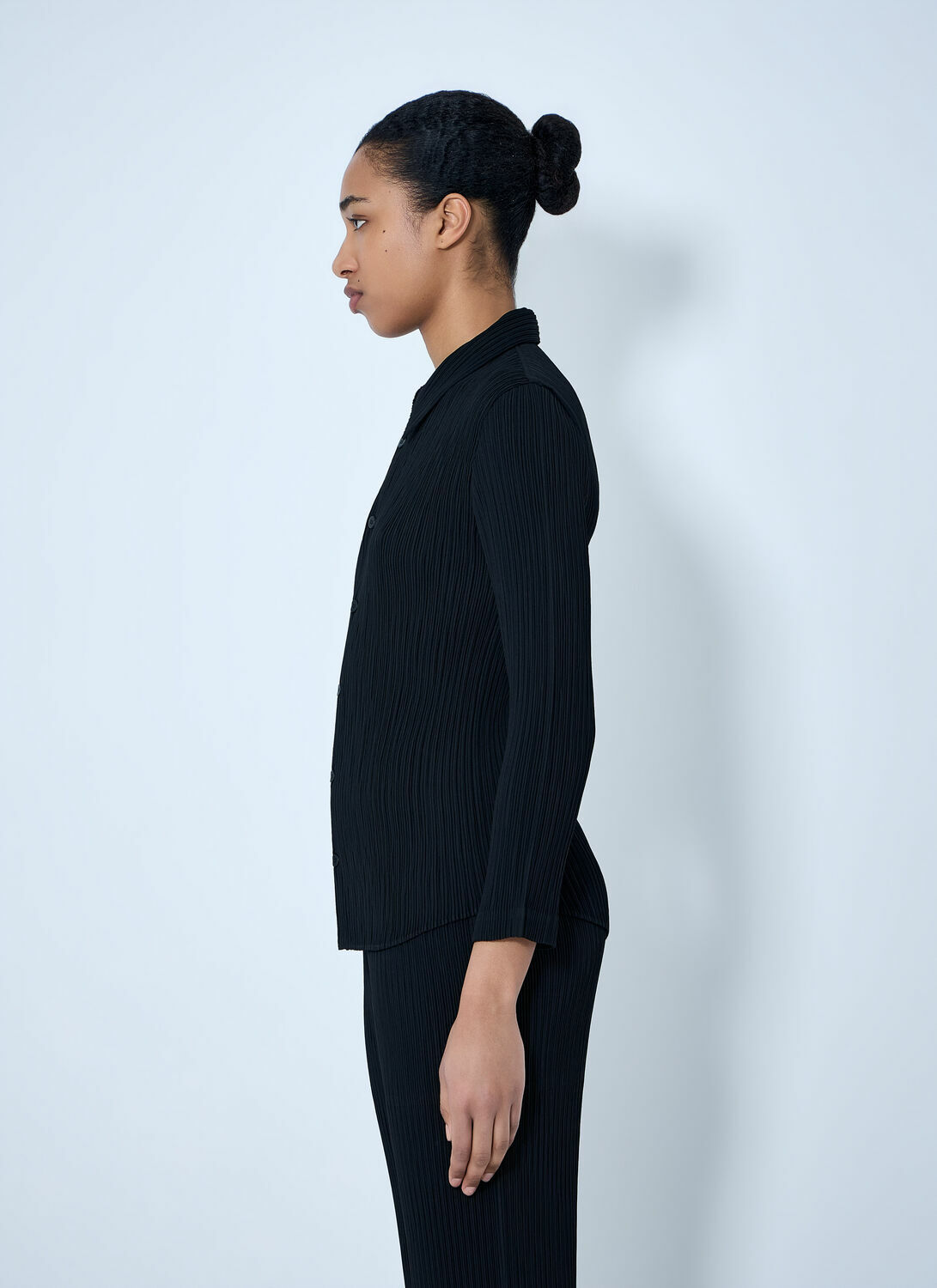 Issey Miyake Textured Button-Down Shirt