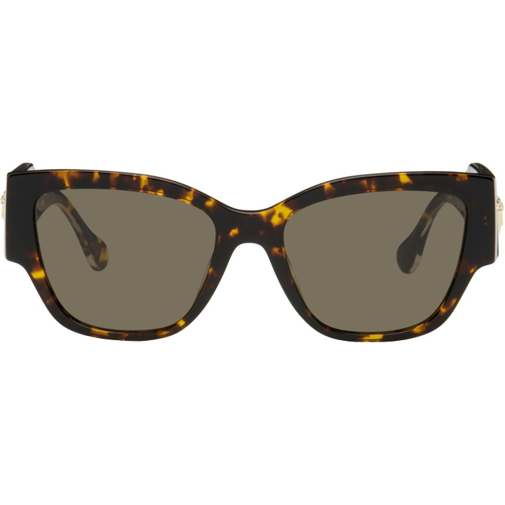 Photo: Versace Brown Tortoiseshell Sunglasses
