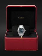 Cartier - Roadster de Cartier Automatic 47.2 Interchangeable Stainless Steel and Rubber Watch, Ref. No. CRWSRD0014