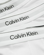 Calvin Klein Underwear TRUNK ICON COTTON STRETCH 3-PACK White Mens Boxers & Brief