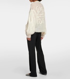 Loewe Anagram mohair-blend cardigan