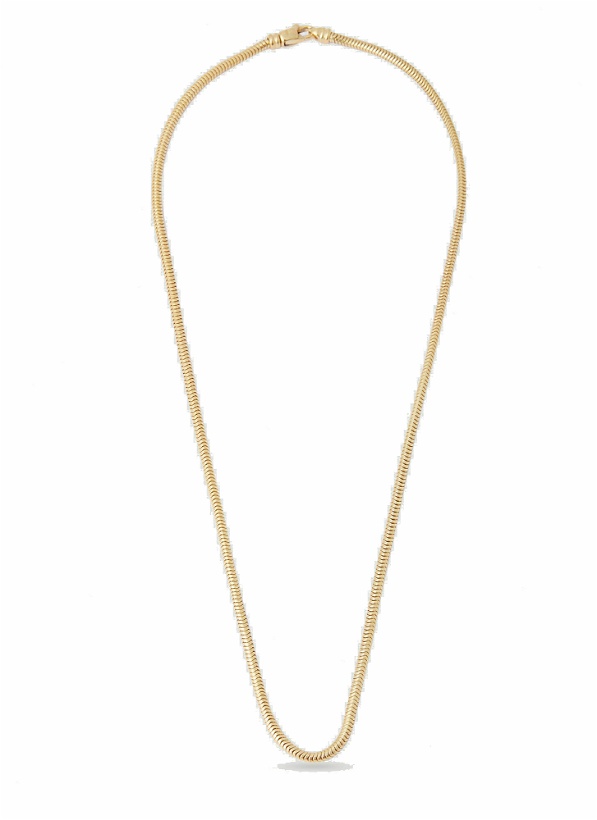 Photo: Tom Wood - Snake Chain Necklace in Gold