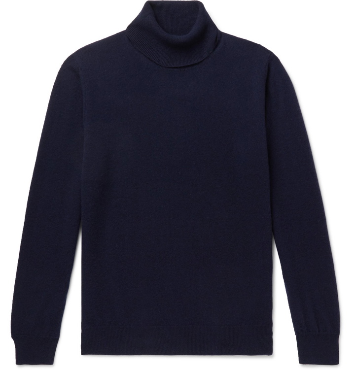 Photo: Altea - Cashmere Rollneck Sweater - Blue