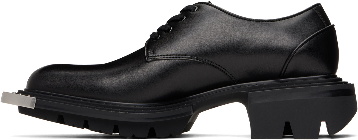 untitlab® Black Reel Metel Toe Derbys