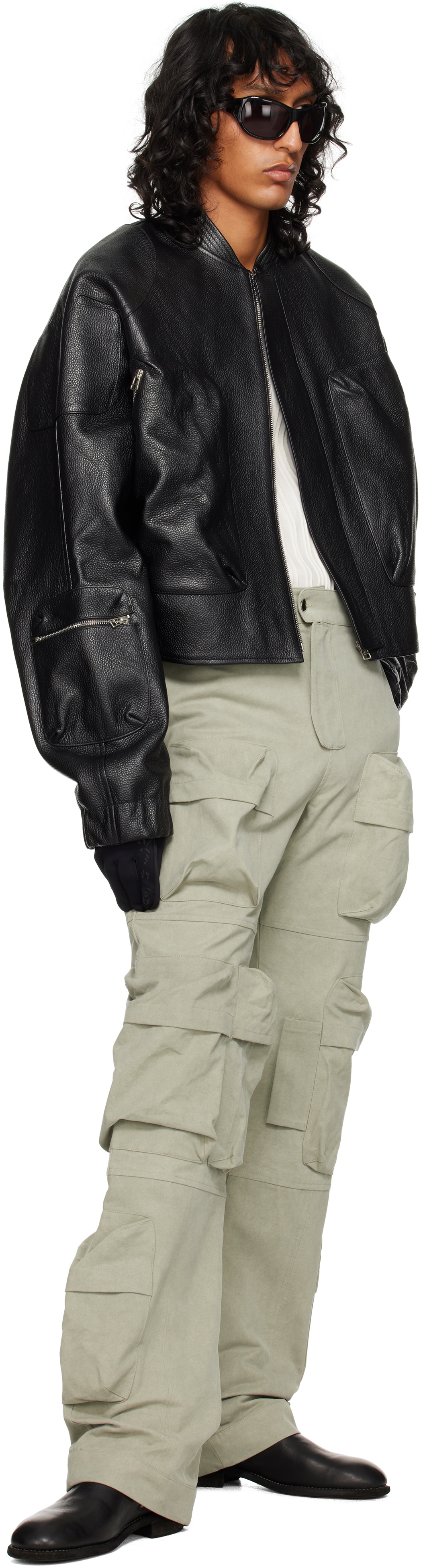 Tondolo Taupe Multi Pocket Cargo Pants