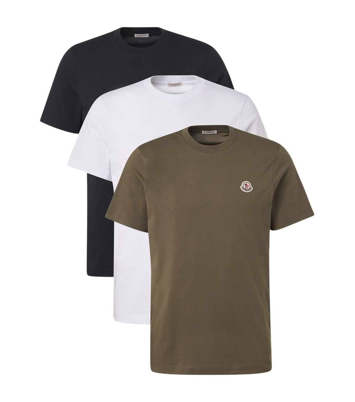 Moncler Men's x Spiderman Side Print T-Shirt in Black Moncler