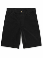 Carhartt WIP - Straight-Leg Cotton-Canvas Shorts - Black