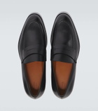 Zegna Leather penny loafers