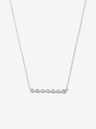 Dana Rebecca Designs 14K White Gold Lulu Jack Bar Diamond Necklace