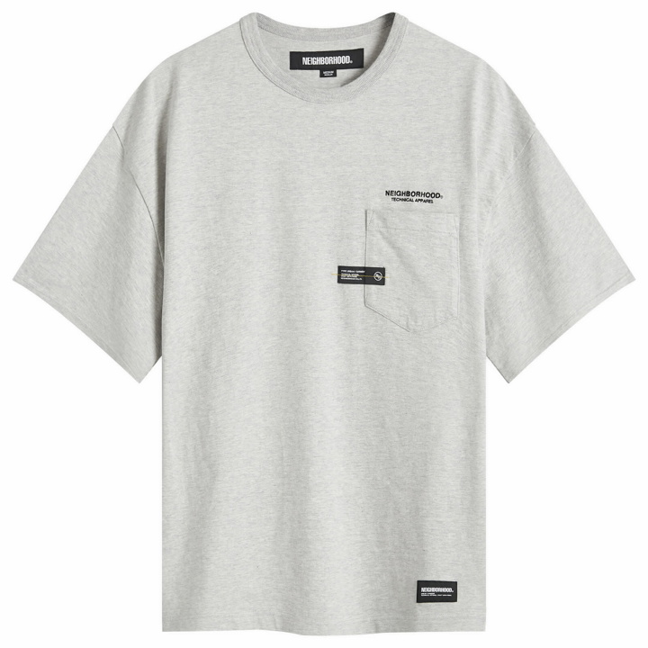 Photo: Neighborhood Men's Classic Pocket T-Shirt in Grey