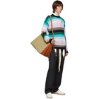 Loewe Blue Stripe Anagram Sweater