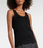 Lemaire Ribbed-knit cotton tank top