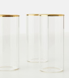 Bitossi - Set of 6 champagne glasses