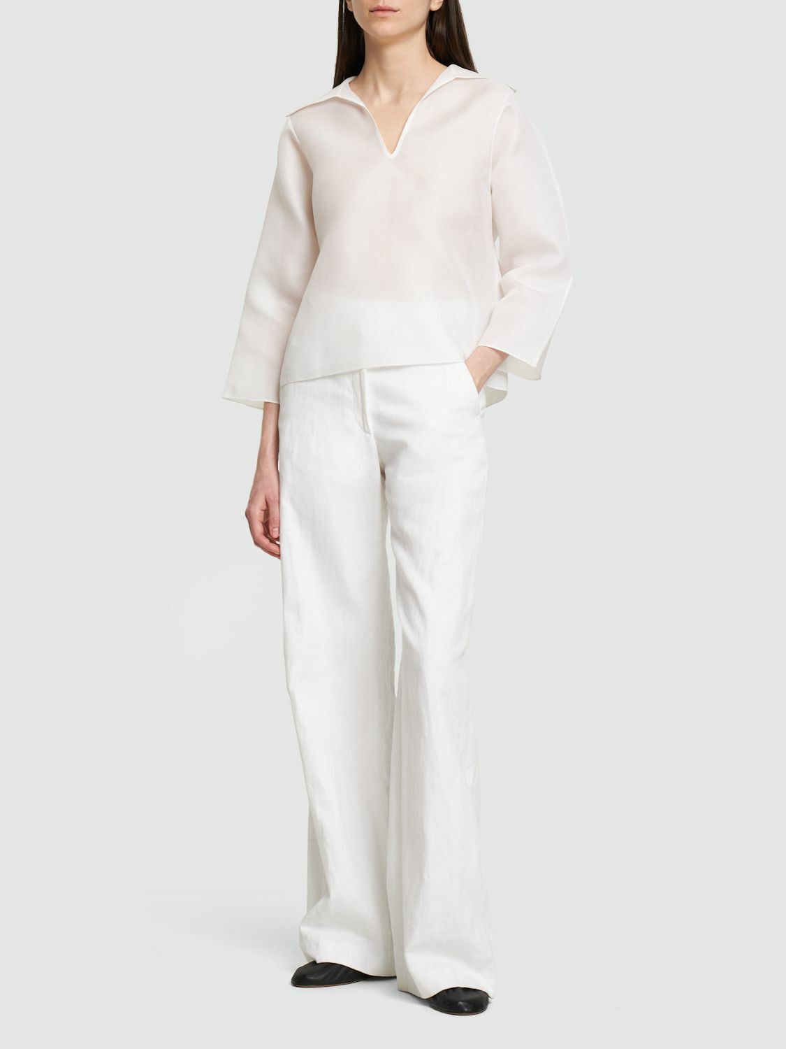 Tシャツ・カットソー TORY BURCH Silkcotton tunic Printed Silk Tunic: Women's Designer Tops | Tory Burch
