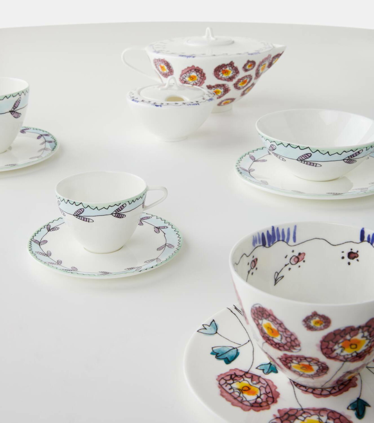 Serax x Marni Anemone Milk teapot