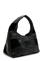 Marc Jacobs The Sack Panelled Suede and Leather Shoulder bag - Black - One Size