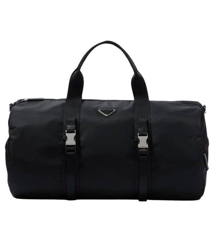 Photo: Prada Re-Nylon leather-trimmed duffel bag