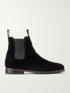 MORJAS - Suede Chelsea Boots - Black