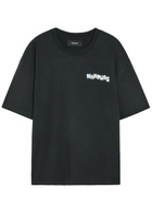 Nahmias Swirl Star Printed Cotton T-shirt Black