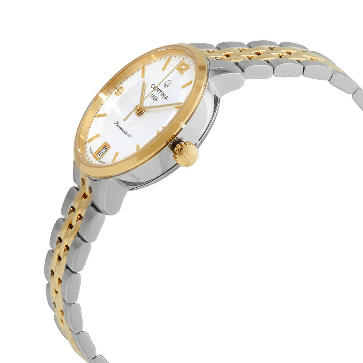 Certina DS Caimano Automatic Silver Dial Ladies Watch C035.207.22.037.02