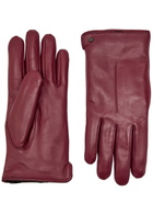 Dents Maria Leather Gloves Red