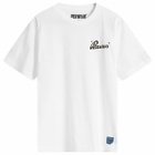 Pexwear Men's Italic Logo T-Shirt in White