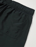 adidas Originals - Logo-Print Recycled Shell Swim Shorts - Black