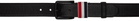 Thom Browne Black Grosgrain Loop Classic Belt