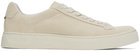 BOSS Beige Suede Sneakers