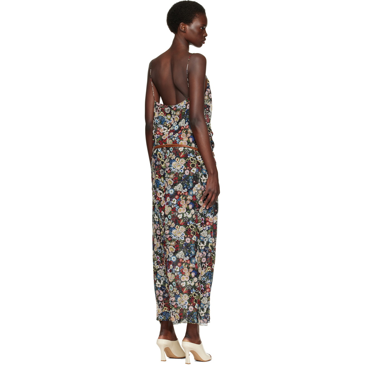 KHAITE Multicolor Taja Maxi Dress