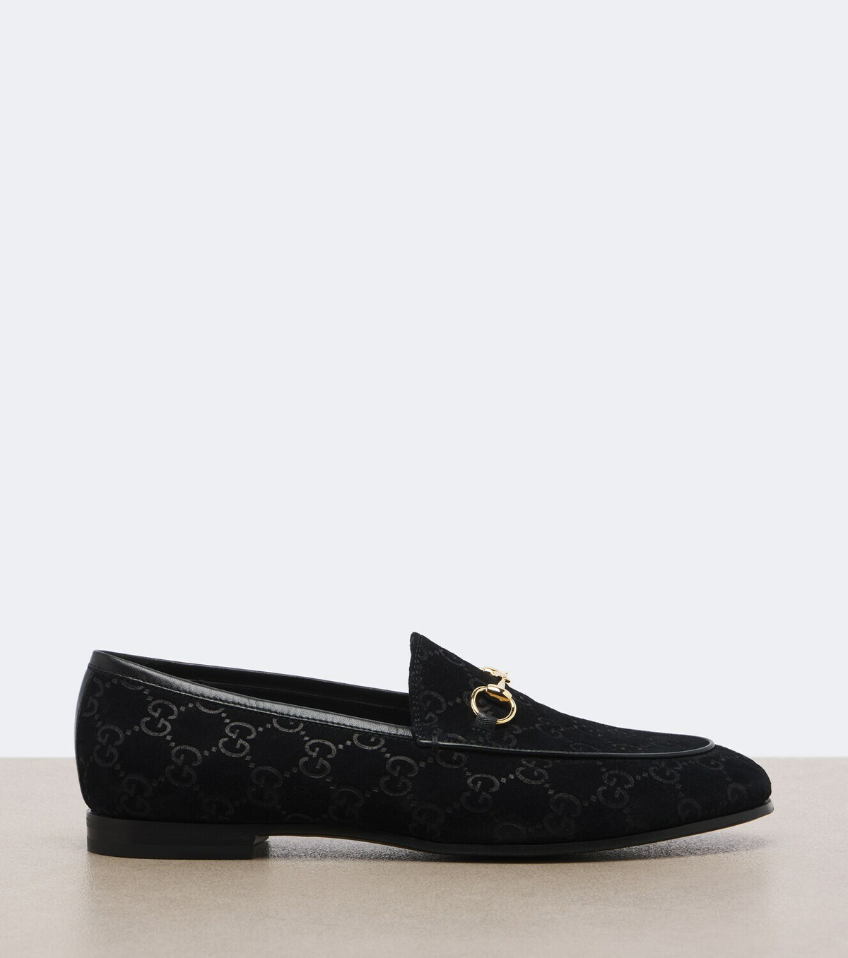 Gucci Jordaan GG suede loafers