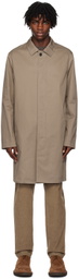 Sunspel Brown Mac Coat