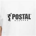 POSTAL Men's Records T-Shirt in White