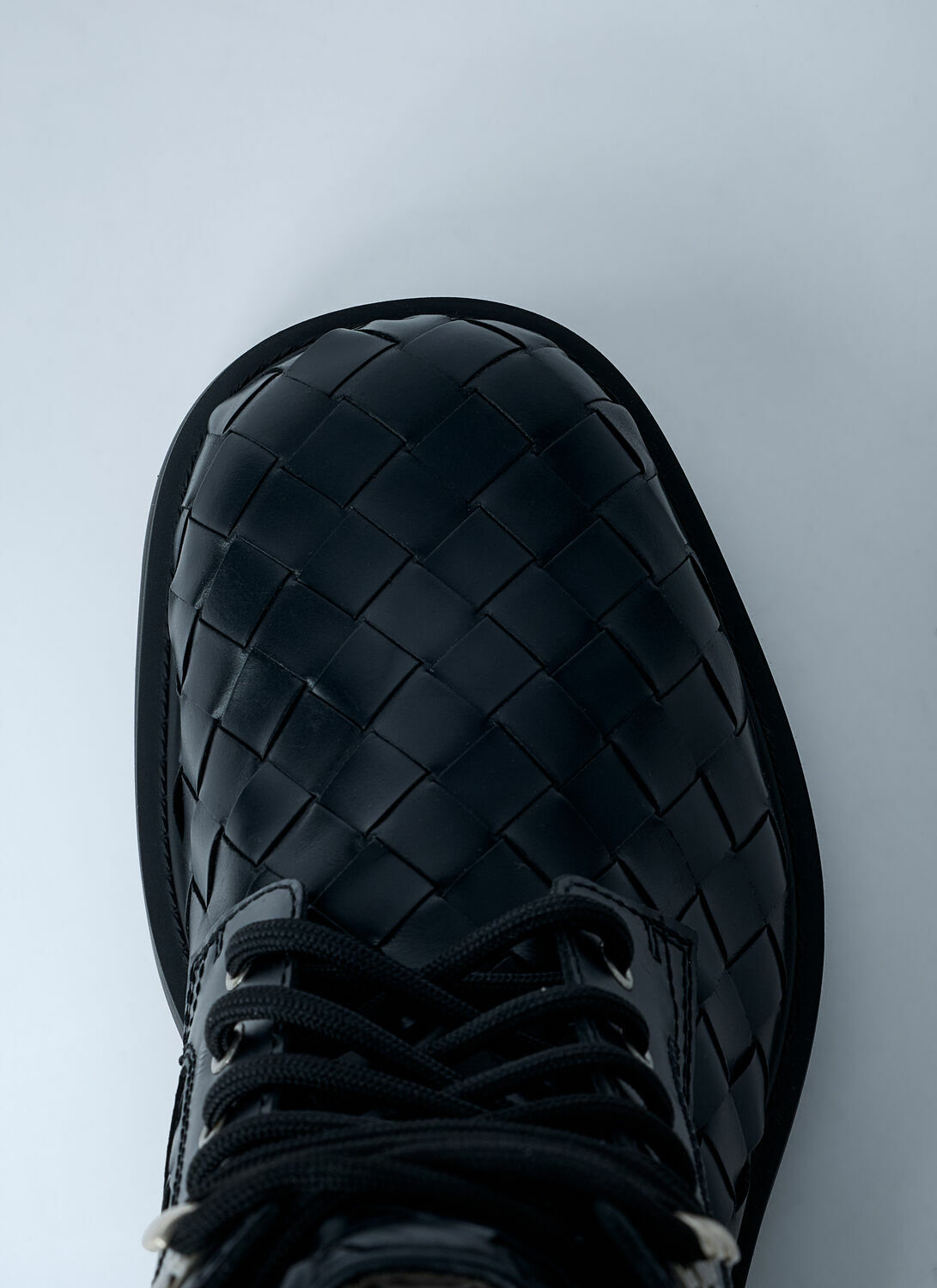 Bottega Veneta Haddock Lace-Up Ankle Boots