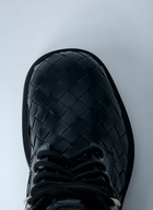 Bottega Veneta Haddock Lace-Up Ankle Boots