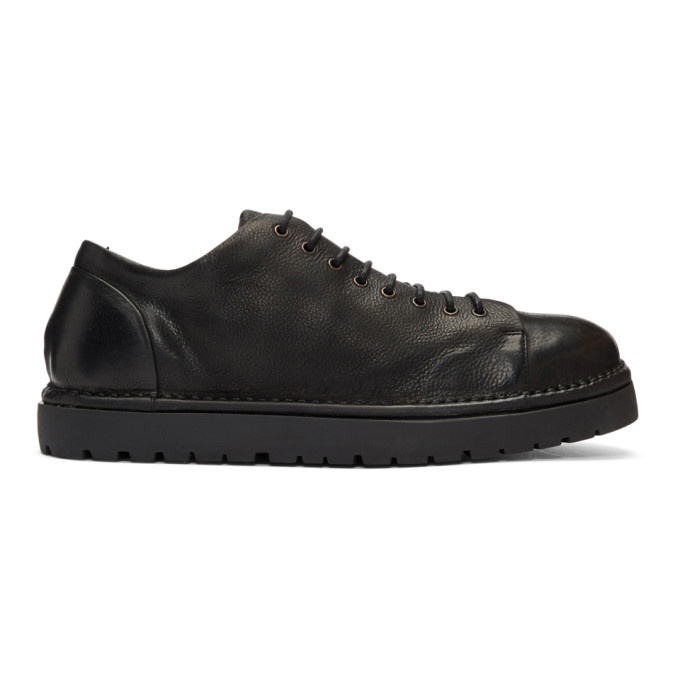 Photo: Marsell Black Pallotolla Lace-Up Sneakers