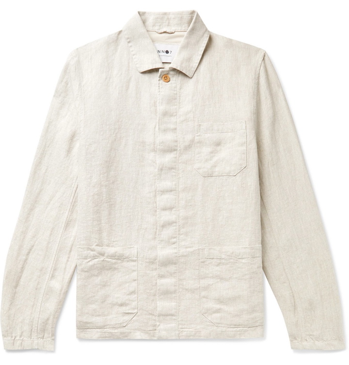 Photo: NN07 - Oscar Linen Jacket - Neutrals