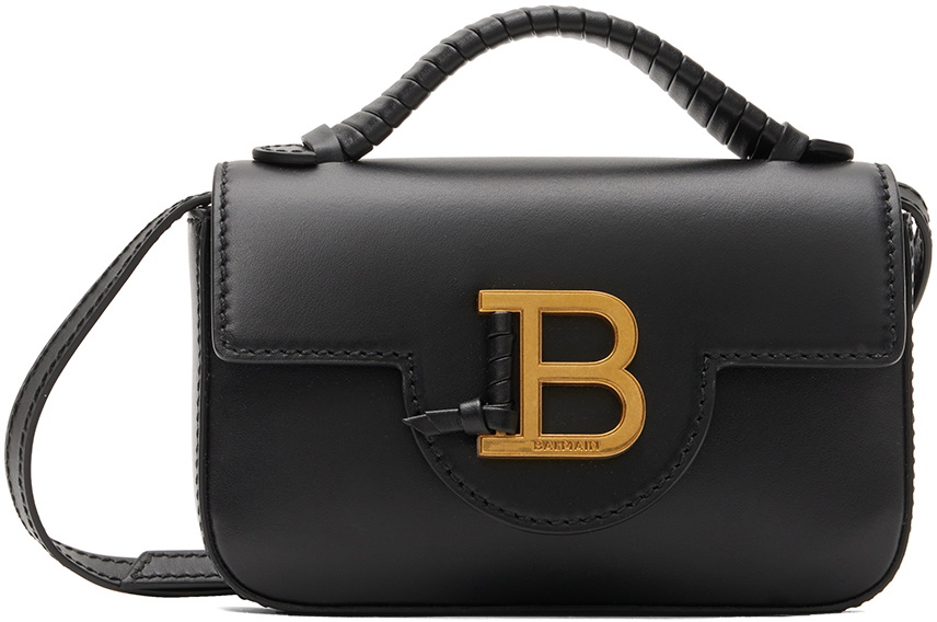 Balmain Black Mini B-Buzz Bag Balmain