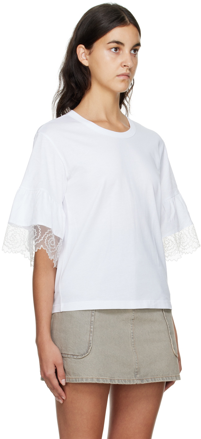 CHLOÉ - Woman - White - T-shirt