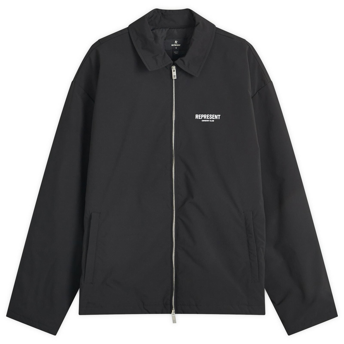 Represent Men's Owners Club Coach Jacket in Black Represent