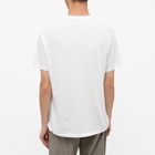 Auralee Men's Seamless Crew T-Shirt in White