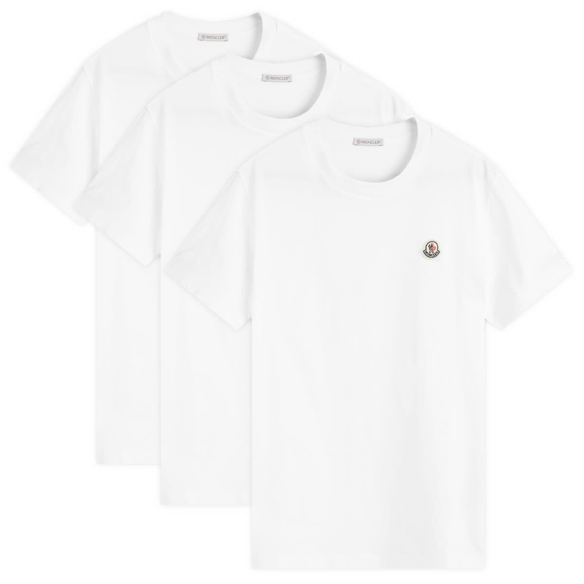 Jerzees Men's White Adult Short-Sleeve Pocket T-Shirts (3-Pack