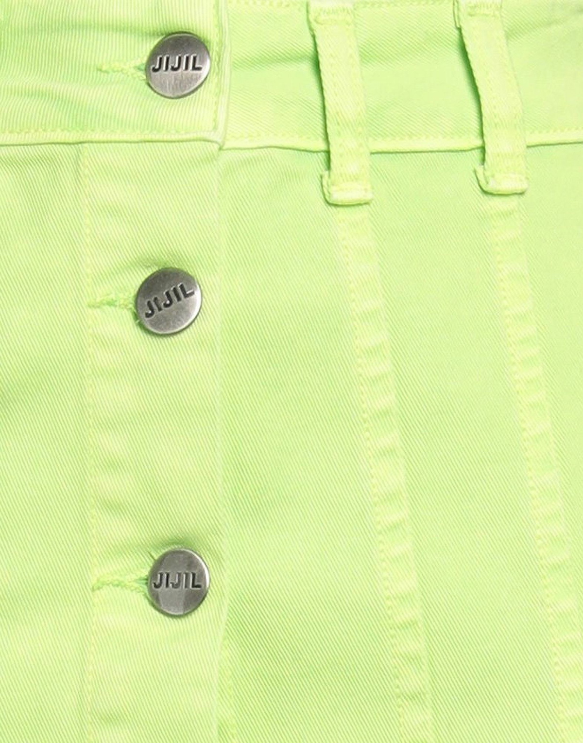 Jijil Womens Denim skirt Lime in Green