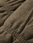 Loro Piana - Ashford Storm System® Cashmere and Suede Gloves - Brown